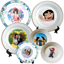 Фото на тарелке